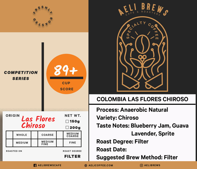 Colombia Las Flores Chiroso Coffee Beans